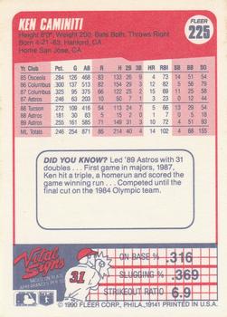 Ken Caminiti  baseball card collectible - Main Image 2