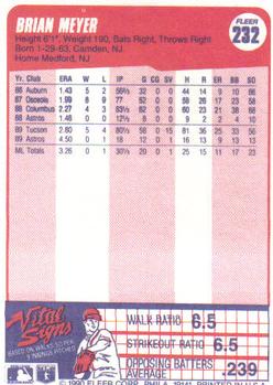 Brian Meyer  baseball card collectible - Main Image 2