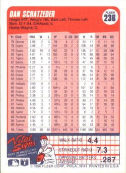 Dan Schatzeder  baseball card collectible - Main Image 2