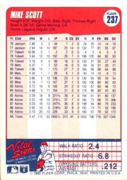 Mike Scott  baseball card collectible - Main Image 2