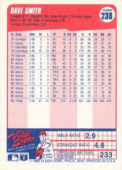 Dave Smith  baseball card collectible - Main Image 2