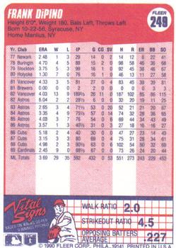 Frank DiPino  baseball card collectible - Main Image 2