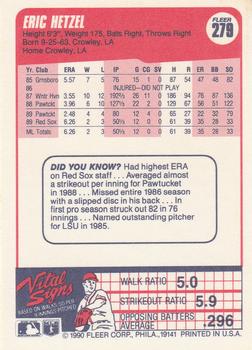 Eric Hetzel  baseball card collectible - Main Image 2