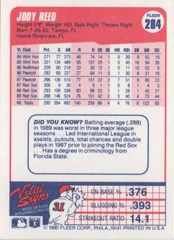 Jody Reed  baseball card collectible - Main Image 2