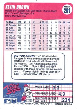 Kevin Brown  baseball card collectible - Main Image 2