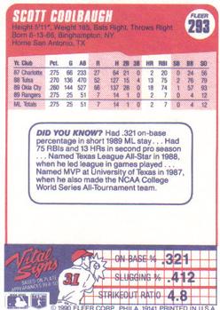 Scott Coolbaugh  baseball card collectible - Main Image 2