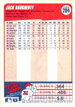 Jack Daugherty  baseball card collectible - Main Image 2