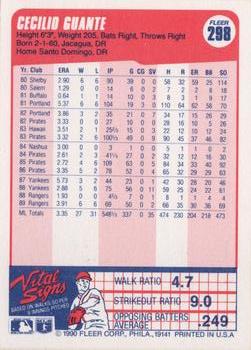 Cecilio Guante  baseball card collectible - Main Image 2