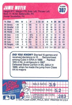 Jamie Moyer  baseball card collectible - Main Image 2