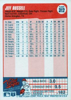 Jeff Russell  baseball card collectible - Main Image 2