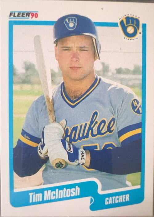 Tim McIntosh  baseball card collectible - Main Image 3