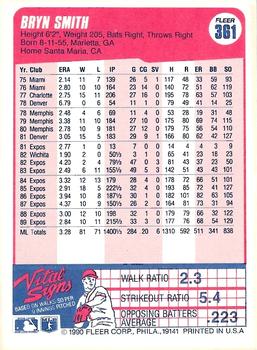 Bryn Smith  baseball card collectible - Main Image 2