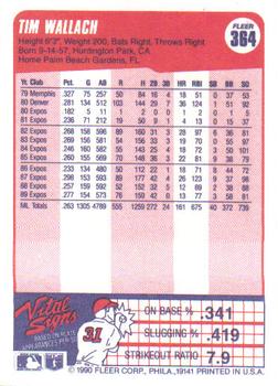 Tim Wallach  baseball card collectible - Main Image 2