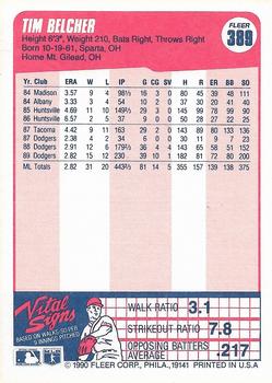 Tim Belcher  baseball card collectible - Main Image 2