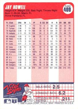 Jay Howell  baseball card collectible - Main Image 2