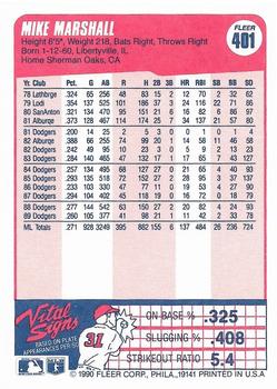 Mike Marshall  baseball card collectible - Main Image 2