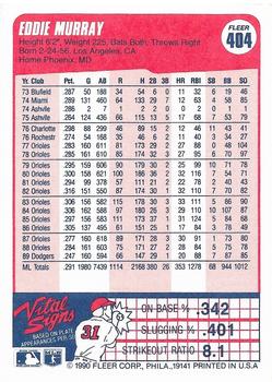 Eddie Murray  baseball card collectible - Main Image 2