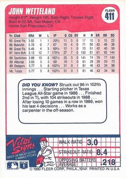 John Wetteland  baseball card collectible - Main Image 2