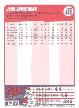 Jack Armstrong  baseball card collectible - Main Image 2