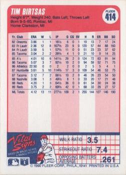 Tim Birtsas  baseball card collectible - Main Image 2