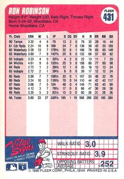 Ron Robinson  baseball card collectible - Main Image 2