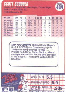 Scott Scudder  baseball card collectible - Main Image 2