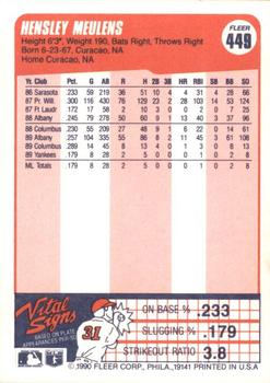 Hensley Meulens  baseball card collectible - Main Image 2