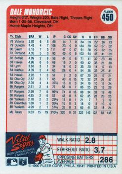 Dale Mohorcic  baseball card collectible - Main Image 2