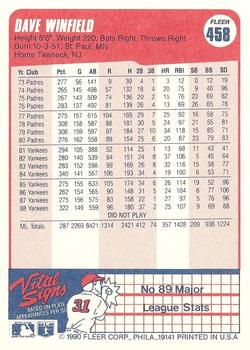 Dave Winfield  baseball card collectible - Main Image 2