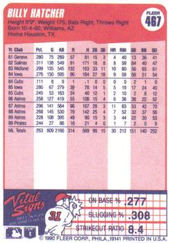 Billy Hatcher  baseball card collectible - Main Image 2