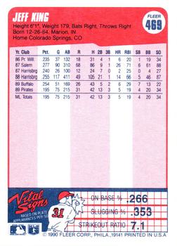 Jeff King  baseball card collectible - Main Image 2