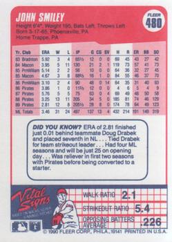 John Smiley  baseball card collectible - Main Image 2