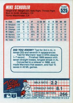 Mike Schooler  baseball card collectible - Main Image 2