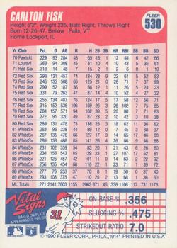 Carlton Fisk  baseball card collectible - Main Image 2