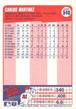 Carlos Martinez  baseball card collectible - Main Image 2