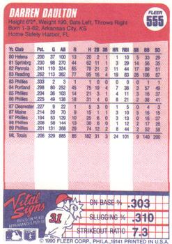 Darren Daulton  baseball card collectible - Main Image 2