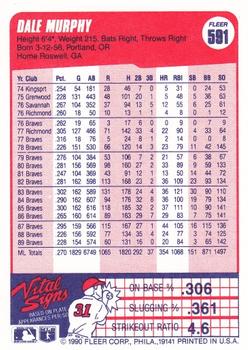 Dale Murphy  baseball card collectible - Main Image 2