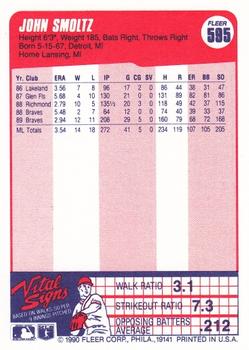 John Smoltz  baseball card collectible - Main Image 2