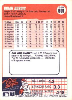 Brian DuBois  baseball card collectible - Main Image 2