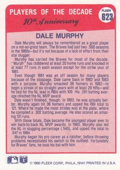 Dale Murphy  baseball card collectible - Main Image 2