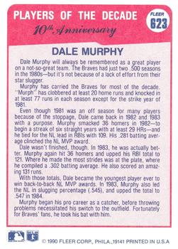 Dale Murphy  baseball card collectible - Main Image 2