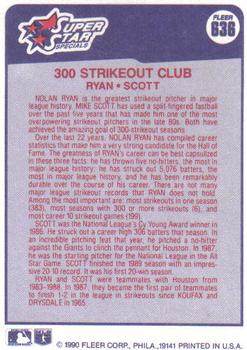300 Strikeout Club (Nolan Ryan / Mike Scott)  baseball card collectible - Main Image 2