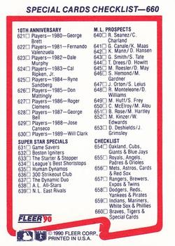 Checklist: Braves / Tigers / Special Cards  baseball card collectible - Main Image 2