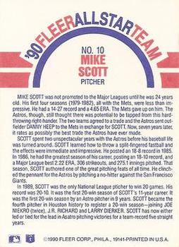 Mike Scott  baseball card collectible - Main Image 2