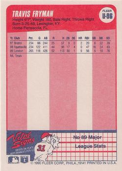 Travis Fryman  baseball card collectible - Main Image 2