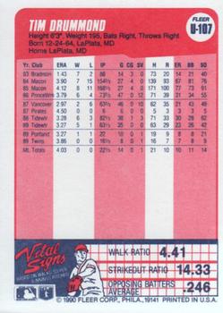 Tim Drummond  baseball card collectible - Main Image 2