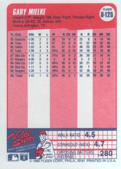 Gary Mielke  baseball card collectible - Main Image 2