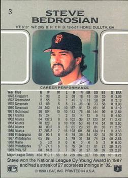 Steve Bedrosian  baseball card collectible - Main Image 2