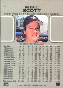 Mike Scott  baseball card collectible - Main Image 2