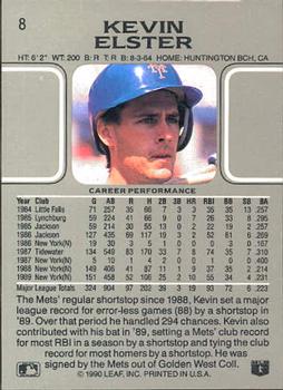 Kevin Elster  baseball card collectible - Main Image 2